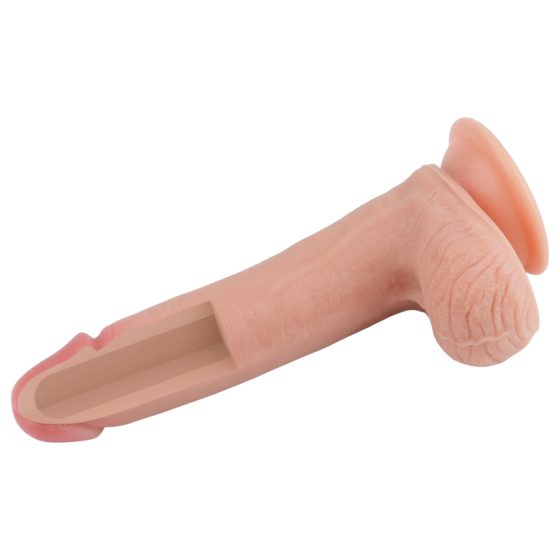 Lovetoy Nature Cock - dual-layer realistic dildo - 20cm (natural)