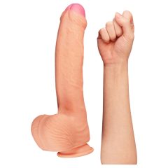   Lovetoy Nature Cock - Double Layer Realistic Dildo - 28cm (Natural)