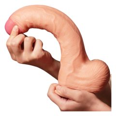   Lovetoy Nature Cock - Double Layer Realistic Dildo - 28cm (Natural)