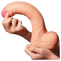   Lovetoy Nature Cock - Double Layer Realistic Dildo - 28cm (Natural)