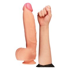   Lovetoy Nature Cock - Dual Layer Realistic Dildo - 30cm (Natural)