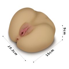   Streetgirl's Lovetoy - Realistic Torso with Vagina and Anus (Natural)