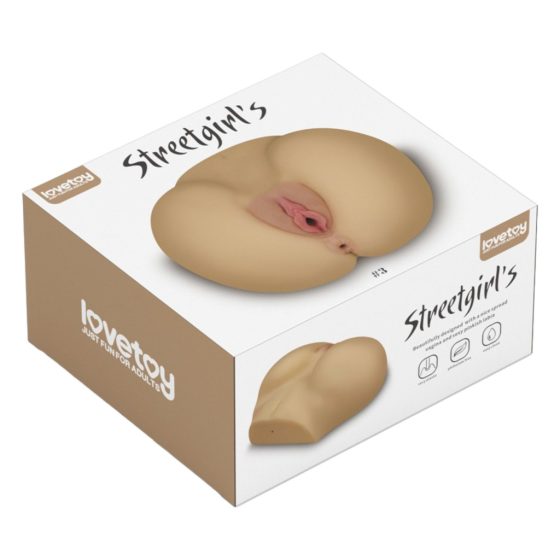 Streetgirl's Lovetoy - Realistic Torso with Vagina and Anus (Natural)