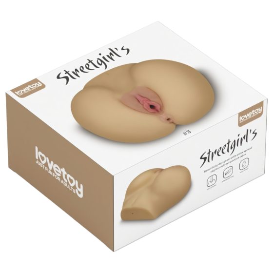 Streetgirl's Lovetoy - Realistic Torso with Vagina and Anus (Natural)