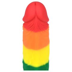 Lovetoy Prider - Lifelike Dildo - 19cm (Rainbow)