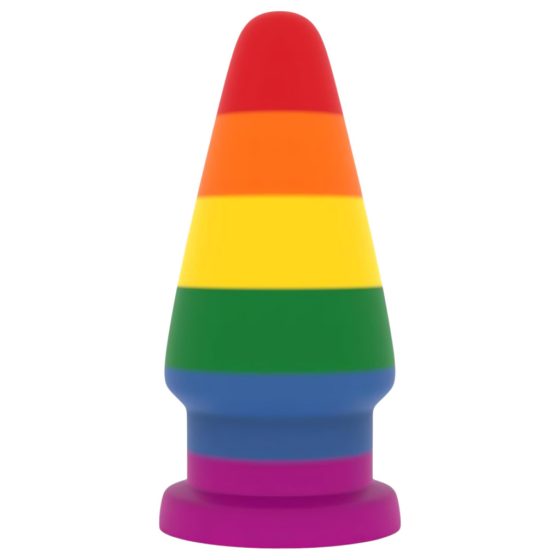 Lovetoy Prider - Rainbow Anal Expander Dildo - 15cm