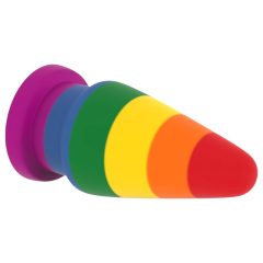 Lovetoy Prider - anal expander plug - 15 cm (rainbow)