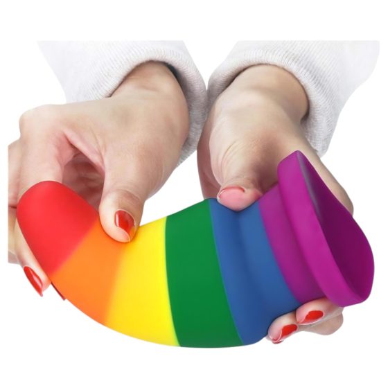 Lovetoy Prider - Rainbow Anal Expander Dildo - 15cm