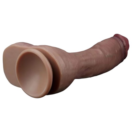 Lovetoy Nature Cock - dual-layer realistic dildo - 26cm (natural)