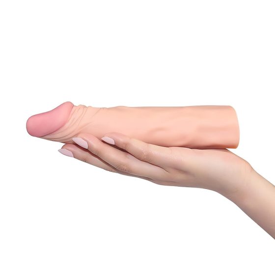 Lovetoy Pleasure X-tender - Penis Sleeve - 19cm (Natural)