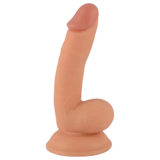 Mr. Rude - Suction Cup Realistic Dildo - 18cm (Natural)