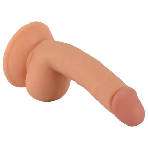 Mr. Rude - Suction Cup Realistic Dildo - 18cm (Natural)