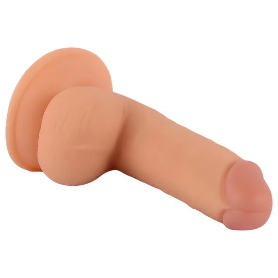 Mr. Rude - Suction Cup Realistic Dildo - 18cm (Natural)