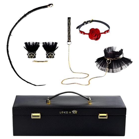 ZALO - luxury BDSM set (black)