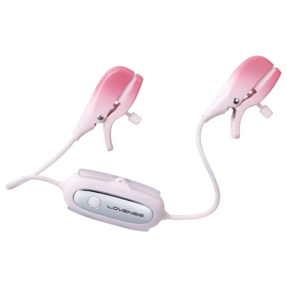 LOVENSE Gemini - Smart Vibrating Nipple Clips (Pink)