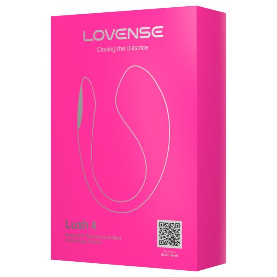 LOVENSE Lush 4 - Smart Vibrating Egg (Pink)