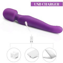 Tracy's Dog Wand - Pulsating Massage Vibrator (Purple)