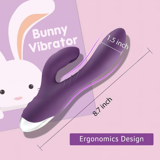 Tracy's Dog Rabbit - waterproof, clitoral arm vibrator (purple)