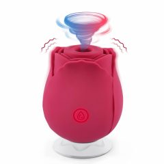   Tracy's Dog Rose - Waterproof Air Pulse Clitoral Stimulator (Red)