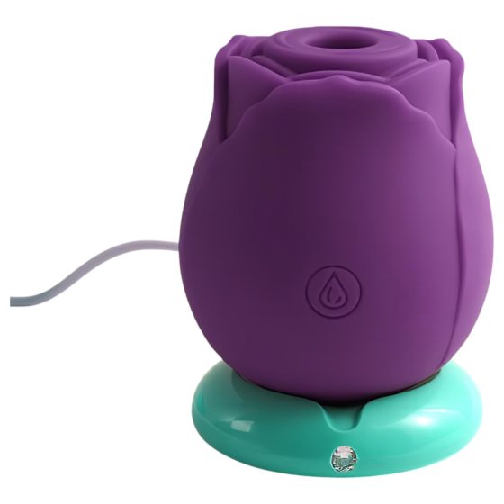 Tracy's Dog Rose - Waterproof Air Pulse Clitoral Stimulator (Purple)