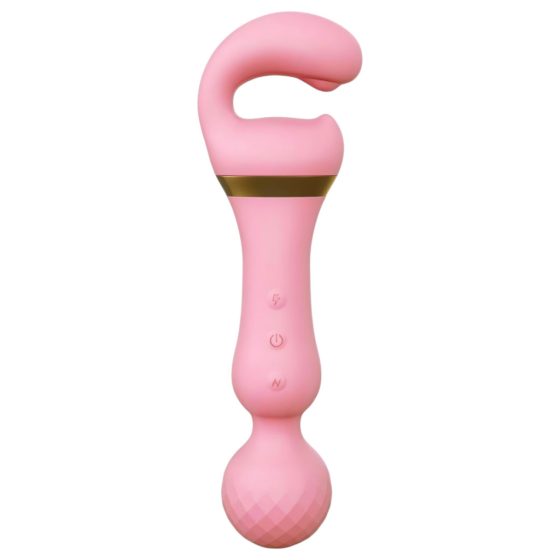 / Tracy's Dog Magic Wand - Rechargeable 3-in-1 Massaging Vibrator (Pink)