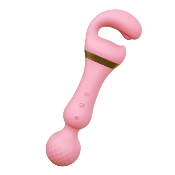 / Tracy's Dog Magic Wand - Rechargeable 3-in-1 Massaging Vibrator (Pink)