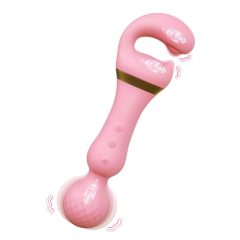   Tracy's Dog Magic Wand - Rechargeable 3-in-1 Massaging Vibrator (Pink)