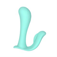   Tracy's Dog - Wireless, Waterproof Stick-On Vibrator (Turquoise)