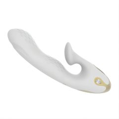   Tracy's Dog VX008 - Rechargeable, Waterproof Clitoral Vibrator (White)