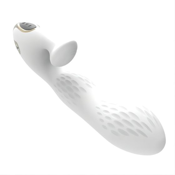 Tracy's Dog VX008 - Rechargeable, Waterproof Clitoral Vibrator (White)