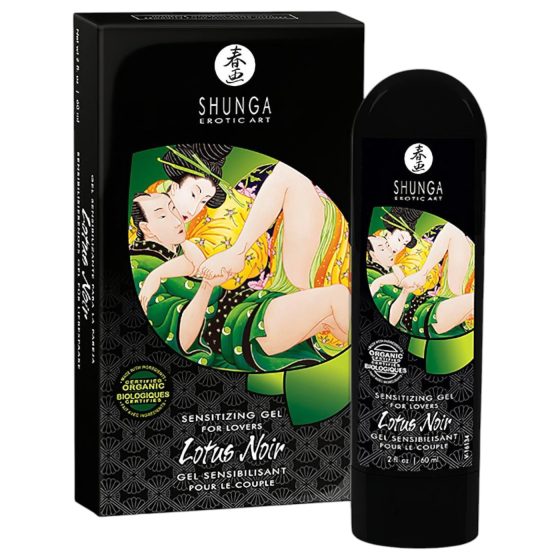 Shunga Lotus Noir - Stimulating Gel (60ml)