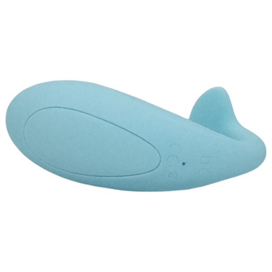 Leopard Whale - Smart Rechargeable Vibrating Egg (Blue)