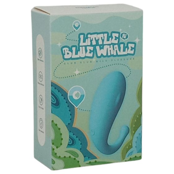 Smart Rechargeable Vibrating Egg - Blue