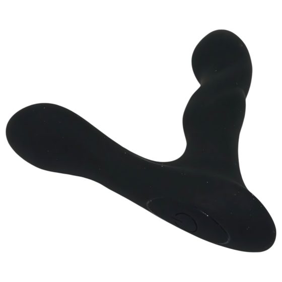 Leopard - 2-Motor Prostate Vibrator (Black)