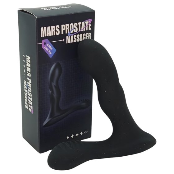 Leopard - 2-Motor Prostate Vibrator (Black)