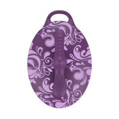   Bouncy Bliss Classic - Inflatable Radio-Controlled Vibrating Pillow (Purple)