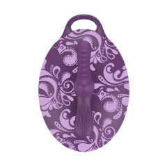 Bouncy Bliss Classic - inflatable pillow vibrator (purple)