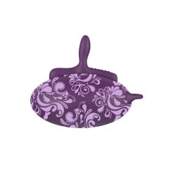   Bouncy Bliss Classic - Inflatable Radio-Controlled Vibrating Pillow (Purple)