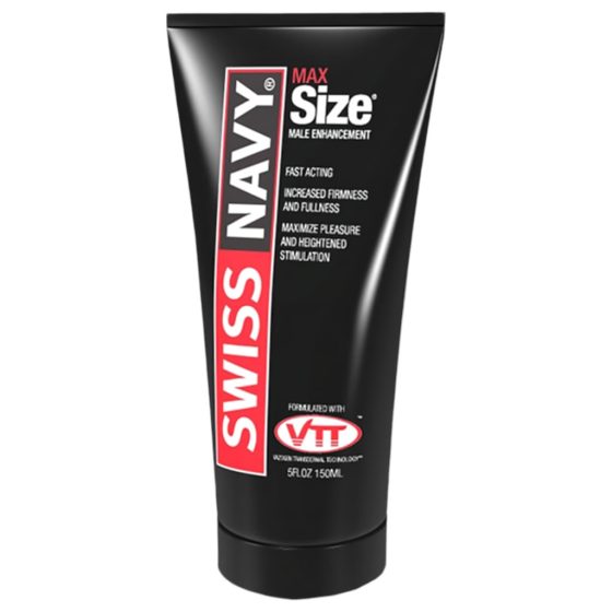 Swiss Navy MAX Size - Male Stimulating Cream (150ml)