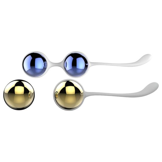 Nalone Yany Love - Adjustable Kegel Ball Set (Blue-Gold)