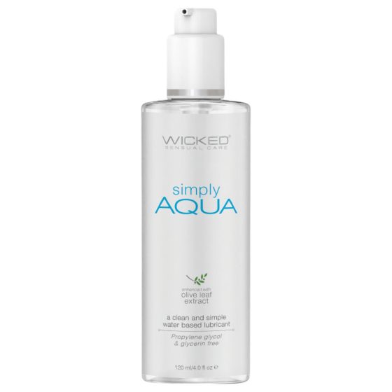 Wicked Simple Aqua - 100% Vegan Lubricant (120ml)