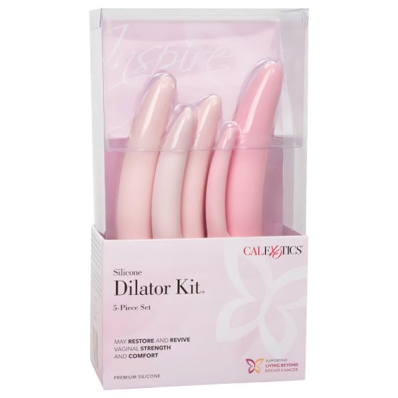 CalExotics Inspire - Medical-Grade Silicone Vaginal Dilator Set (Pink)