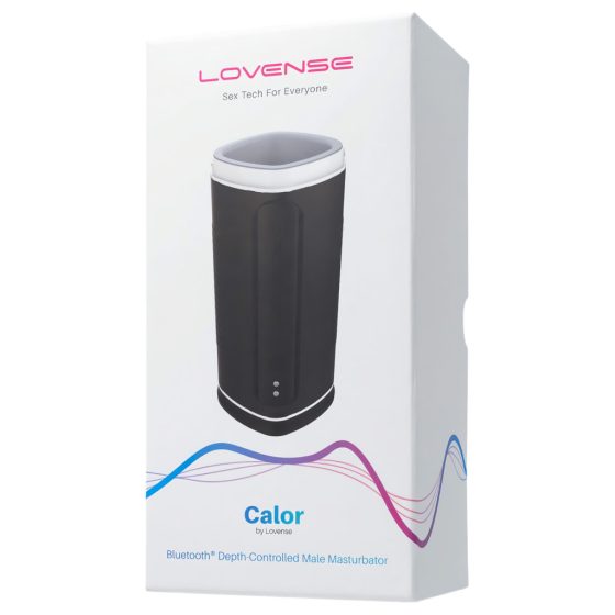 LOVENSE Calor - smart, warming masturbator (black)