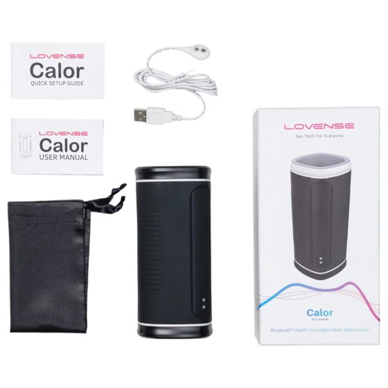 LOVENSE Calor - smart, warming masturbator (black)