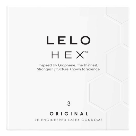 LELO Hex Original - luxury condoms (3 pack)