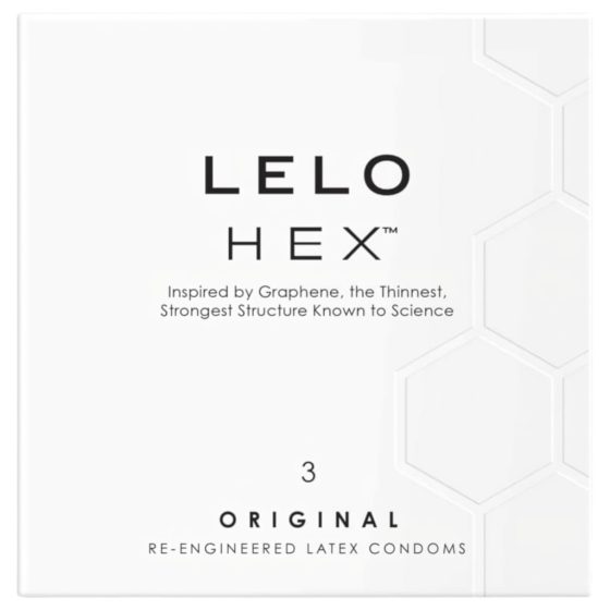 LELO Hex Original - luxury condoms (3 pack)