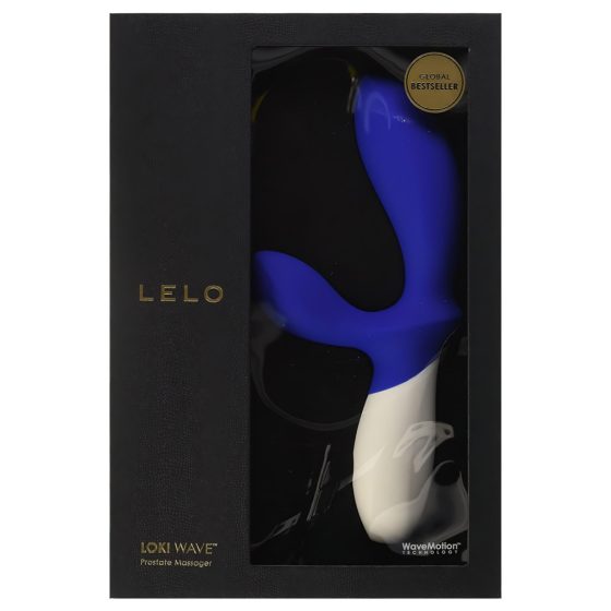 LELO Loki Wave - Waterproof Prostate Vibrator (Blue)