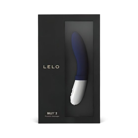 LELO Billy 2 - Rechargeable, Waterproof Prostate Vibrator (Blue)