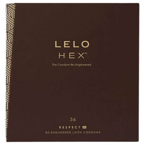 LELO Hex Respect XL - Luxury Condoms (36 pack)