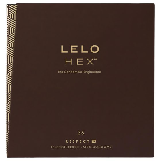 LELO Hex Respect XL - Luxury Condoms (36 pack)